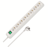 Brennenstuhl Eco-Line Steckdosenleiste (8-fach, 3m Kabel) für nur 9,99€ bei Prime inkl. Versand