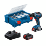 Bosch Professional Akku-Bohrschrauber GSR 18V-55 mit Akkus, L-Case & 100 AC-Set für nur 179,99€ inkl. Versand