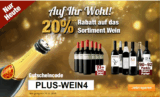 Nur heute: 20% Gutscheincode auf alle Weine bei Plus.de!