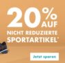 Galeria Dienstagsangebot: 20% Gutscheincode auf Sport