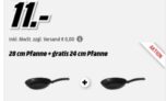 2 Stück TVS Aroma Bratpfannen in 28cm und 24cm für zusammen nur 11,- Euro inkl. Versand