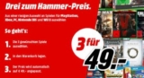 Geht noch: 3 Konsolengames für 49,- Euro bei Media Markt