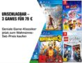 Saturn: 3 Games (PS4, Xbox One, PC, Switch) für nur 79,- Euro