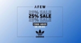 Adidas Sale bei Afew mit 25% auf alles!