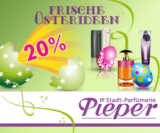 [PIEPER] Lecker riechen? Zu Ostern auf alle Käufe im Onlineshop satte 20% Rabatt (MBW 25,- Euro)