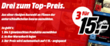 3 Blu-rays oder DVDs aus verschiedenen Genres für 15,- Euro