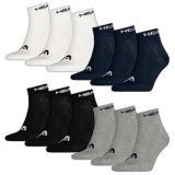 36 Paar Head Socken (Sneaker, Quarter, Short Crew, Crew & Normal) in verschiedenen Farben und Größen nur 29,99€ (statt 47€)
