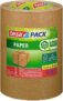 3er Pack tesapack Paper ecoLogo – Umweltgerechtes Paketband aus Papier (50 m x 50mm) für 4,74€ (statt 12€) – Prime Sparabo