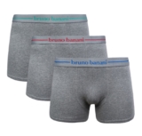 3er-Pack bruno banani Herren Boxershorts in verschiedenen Farben ab 17,99 Euro (MBW: 19,- Euro)