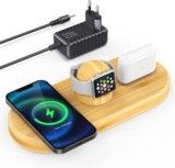 3 in 1 Wireless Ladestation Für iPhone Apple Watch und AirPods für nur 12,99€ (statt 25,99€)