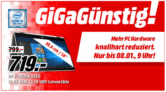 GigaGünstig Aktion mit vielen Angeboten im Bereich Notebooks, PC und Convertibles