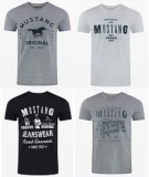 4 T-Shirts kaufen – 3 bezahlen – z.B. 4 verschiedene Mustang T-Shirts für 34,96€ (statt 44€)