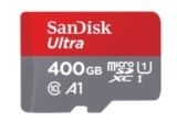 Dickes Ding: SanDisk 400GB Ultra microSD Speicherkarte (A1) +SD-Adapter für 100,48 Euro