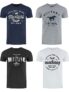 4er Pack Mustang Herren T-Shirt für 40,95€ (statt 59€) oder 8er Pack für 71,92€ – viele verschiedene Shirts