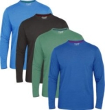 Herren Langarm T-Shirt 4er Pack für nur 33,99€ (statt 39,99€)