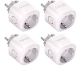Nooie Wlan Steckdosen mit Strommessung 4er-Pack für nur 26,94€ (statt 39,52€)