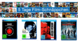 [AMAZON] Wieder da! 5-Tage-Film-Schnäppchen – z.B. 3 Blu-rays für nur 18,- Euro mit Top-Filmen!