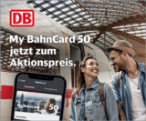 Endet morgen: My BahnCard Aktion – Die BahnCard 50 für alle unter 27 Jahre nur 49,99€ (statt 79,90€)