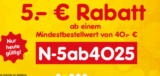 Nur heute: 5,- Euro Gutscheincode mit 40,- Euro MBW bei Netto – z.B. Mobiles Klimagerät für 74,99 Euro