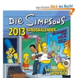 [AMAZON] Weihnachten? Simpsons Wandkalender 2013 für nur 7,80 Euro inkl. Versand