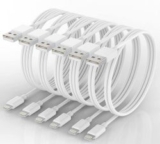 Wieder da: 6er Pack ZNBTCY iPhone Schnellladekabel für nur 5,99€ (statt 13,99€)