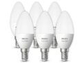 6x Philips Hue LED Kerzenlampe (5,5W, 470lm, warmweiß, E14) für 55,90€ inkl. Versand (statt 69€)