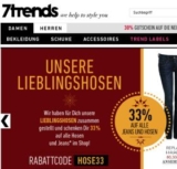 [7TRENDS] Tipp! Satten Rabatt von 18% durch Gutscheincode auf alle sowieso schon reduzierten Artikel aus dem Sale!