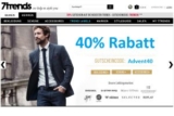 [7TRENDS] Nur heute! Satten Rabatt von 40% durch Gutscheincode auf alle nicht reduzierten Artikel oder 15% auf alle Sale Artikel!