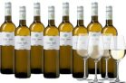 8 Flaschen Casa Safra Gran Reserva Weißwein + 4 Schott Zwiesel Gläser für 44,99 Euro
