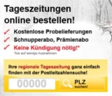 Gratis! Zweiwöchiges Testabo von lokalen Tageszeitungen meistens selbstkündigend