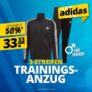 adidas 3-Streifen Trainingsanzug für 37,28€ (statt 52,49€) inkl. Vesand