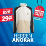adidas Originals Woven SST Herren Anorak für 33,94 (statt 55€)