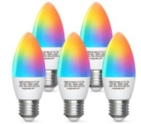 5er Pack Aigostar Alexa Glühbirnen E27 Wlan Smart LED für nur 19,49€