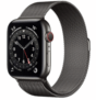 Apple Watch Series 6 Edelstahlgehäuse Graphit, Milanaise Armband für nur 524,16€ (statt 584,90€)