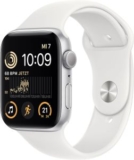 Apple Watch SE (2. Generation) mit Aluminiumgehäuse in Silber und GPS für 269€ (statt 299€)