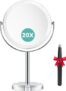 Auxmir Kosmetikspiegel Doppelseitiger Schminkspiegel mit 1X/20X Vergrößerung für nur 9,99€