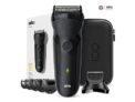 BRAUN Series 3 Elektrischer Rasierer – Design Edition mit Reise-Etui für 34,94€ (statt 54€)