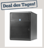 [HOME SERVER] Ab 12:00 Uhr und nur 15x: HP ProLiant MicroServer N36L mit 2 x 1,3 GHz, 1GB Ram und 250GB Festplatte für nur 149,- Euro!