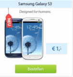 [SPARHANDY] Live Deal: Samsung Galaxy S3 mit T-Mobile Special Call & Surf Mobil für nur 1,- Euro! [UPDATE]