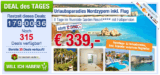 [URLAUB] Mal raus! Einen Gutschein über 8 Tage Nordzypern im Riverside Garden 4**** inkl Flug und HP für nur 339,- Euro