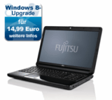 [T-ONLINE-SHOP] 15,6″ Notebook Fujitsu TS Lifebook AH530 39,6cm CD mit Intel P6200 CPU, 4GB Ram und 500GB Festplatte für effektiv 209,- Euro.
