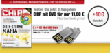 [CHIP] Mit Gewinn! Drei Ausgaben der CHIP mit DVD für 11,90 Euro – dazu 10,- Euro Amazon-Gutschein und 2x 4GB USB-Sticks geschenkt!