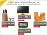 [MEINPAKET] Wochenend-OHAs! Wieder vier Wochenend-OHAs bis Montag 10:00 Uhr – z.B. Jamie Oliver Messerblock nur 80,55 Euro