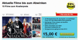 [GEIZDEALS] 15 Downloadcodes für Kauffilme für nur 15,- Euro im Mediamarkt Downloadbereich