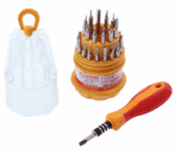 [GADGETWELT] Danke Hui! Komplettes Schraubenzieher-Set mit 30 Bits nur 2,63 Euro inkl. Versand