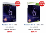 [SENDIT] Resident Evil 6 [PS3, Xbox] für nur 28,12 Euro inkl. Versand (Vergleich 50,-)