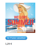 [iTUNES] Preisfehler!? Sommer Sampler „We Love Summer 2012“ mit 48 Hits für nur 1,29 Euro