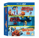 [AMAZON] Auf Deutsch! Triple-Pack 3D-Movies bestehend aus Wolkig mit Aussicht auf Fleischbällchen, Jagdfieber & Monster House [Blu-ray 3D] nur 19,32 Euro inkl. Versand