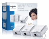 [AMAZON] Wochendeal! Devolo dLAN 500 AVmini Netzwerk Kit (3x HomePlug AV-Adapter, Netzwerk aus der Steckdose) nur 99,- Euro inkl. Versand (Vergleich 148,-)