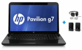 [HP] Tipp! 17″ Notebook HP Pavilion g7-2245sg inkl. Headset und Lautsprecher (AMD A8-4500M, 750 GB HDD, 4 GB RAM) nur 419 Euro inkl. Versand (Vergleich 474,-)